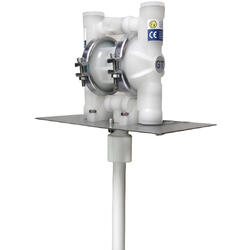 Пневматический бочковой мембранный насос GEMATECH GT1-D25-P